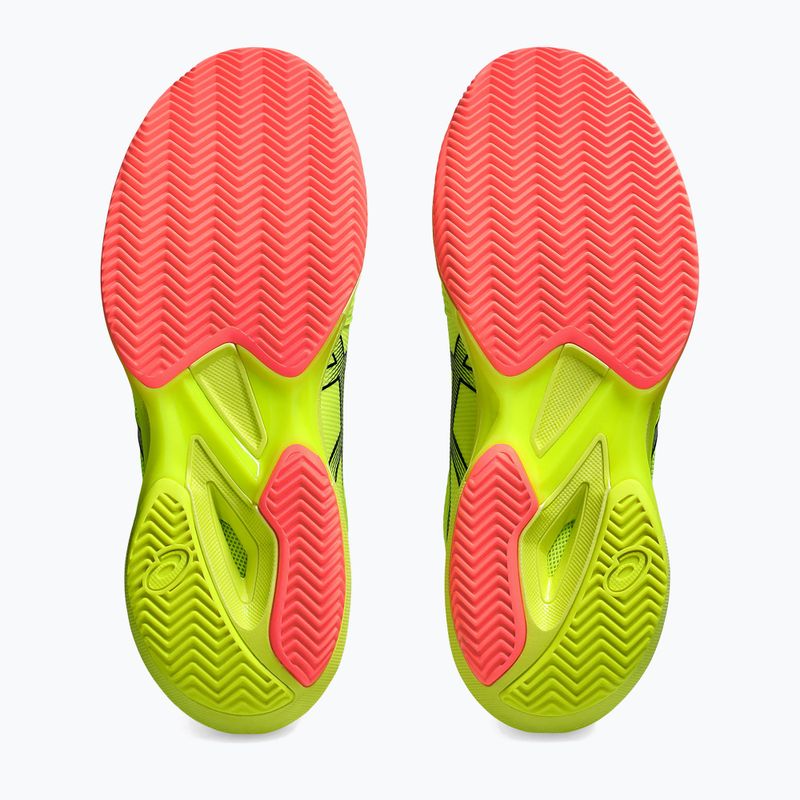 ASICS Solution Speed FF 3 Clay Paris biztonsági sárga/fekete férfi teniszcipő 13