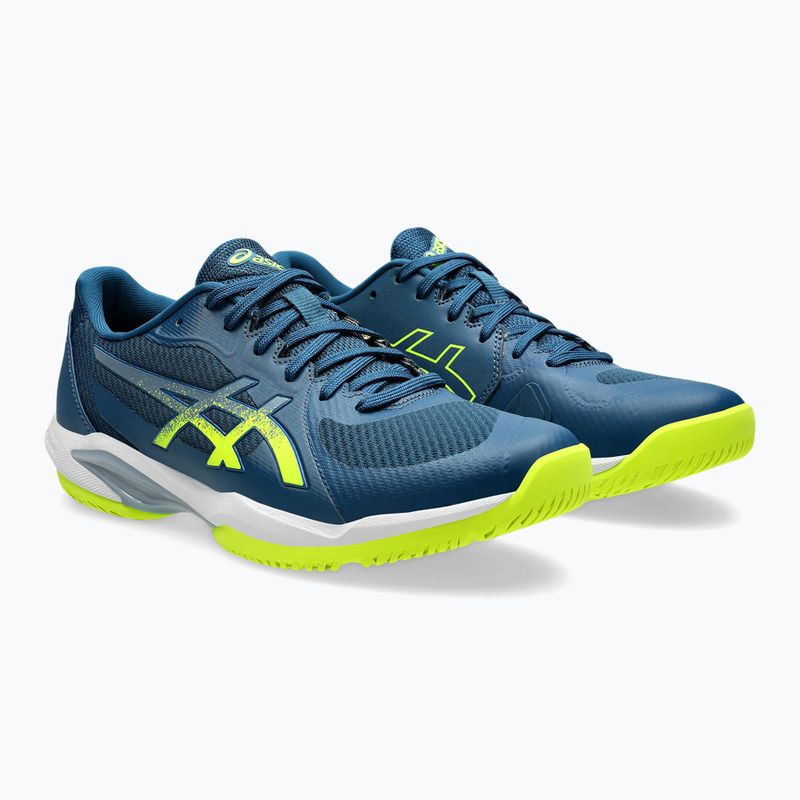 ASICS Solution Swift FF 2 férfi teniszcipő mako kék/biztonsági sárga 10