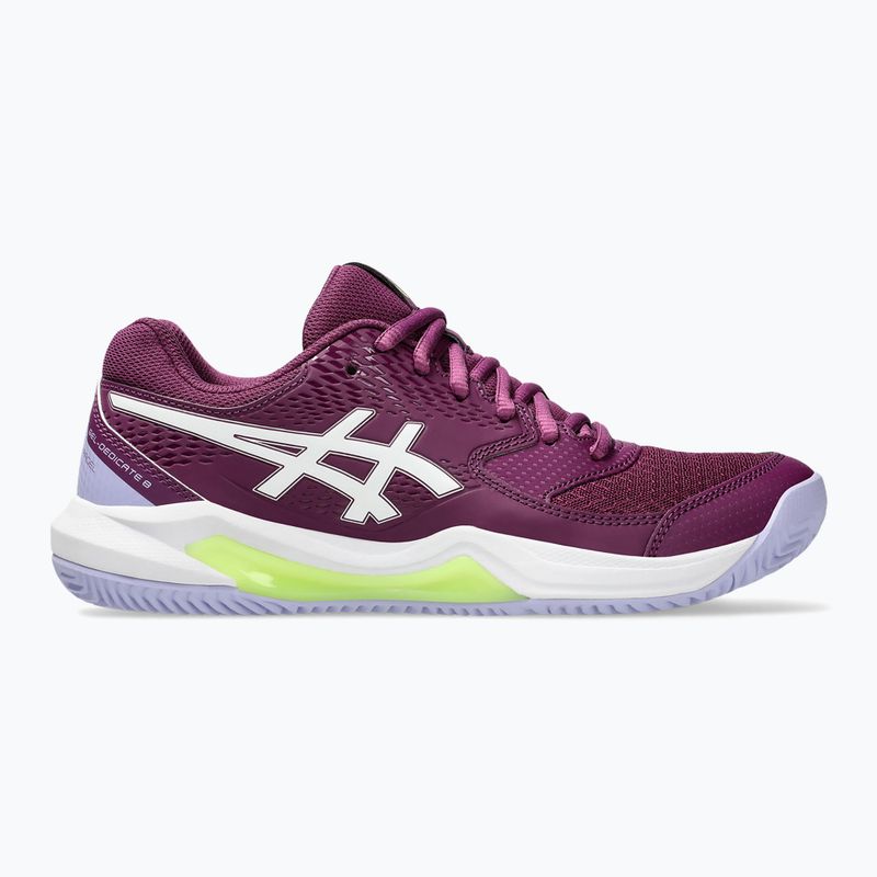 Női ASICS Gel-Dedicate 8 mély lila/fehér evezős cipő 8