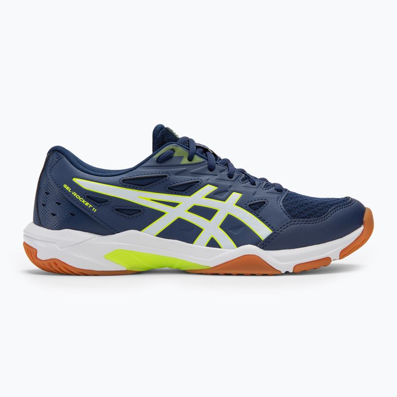 ASICS férfi cipő Gel-Rocket 11 kék expanse/biztonsági sárga 2