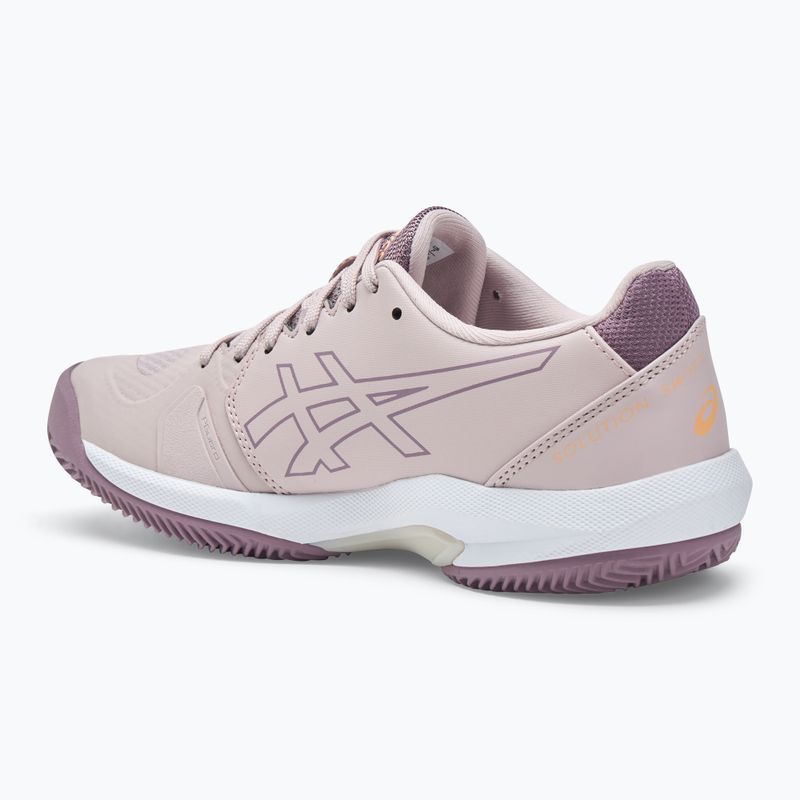 ASICS Solution Swift FF 2 Clay watershed rose/fehér női teniszcipő 3