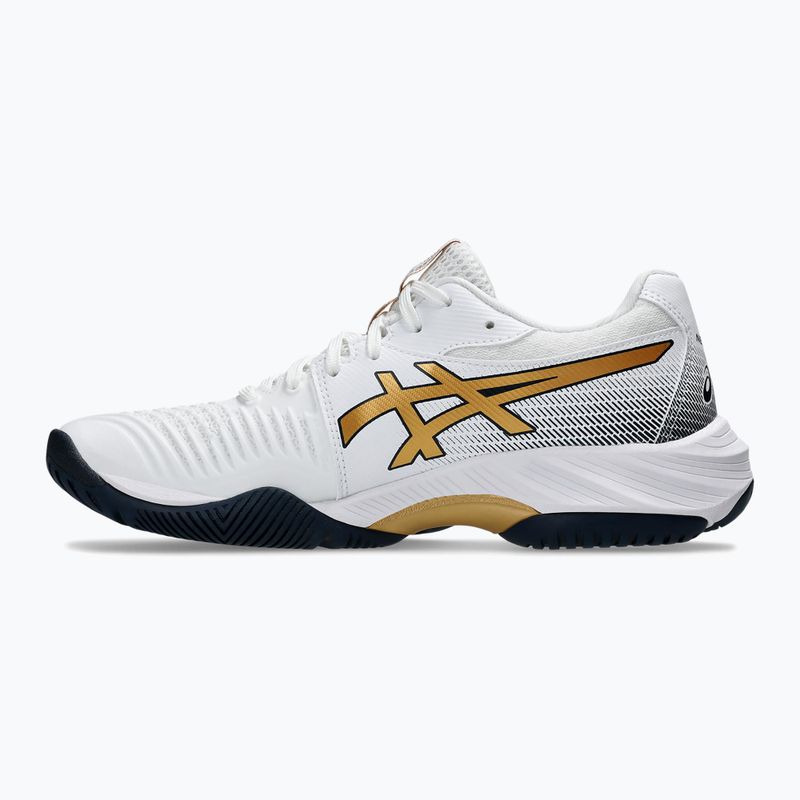 ASICS női cipő Netburner Ballistic FF 3 fehér/tiszta arany 2