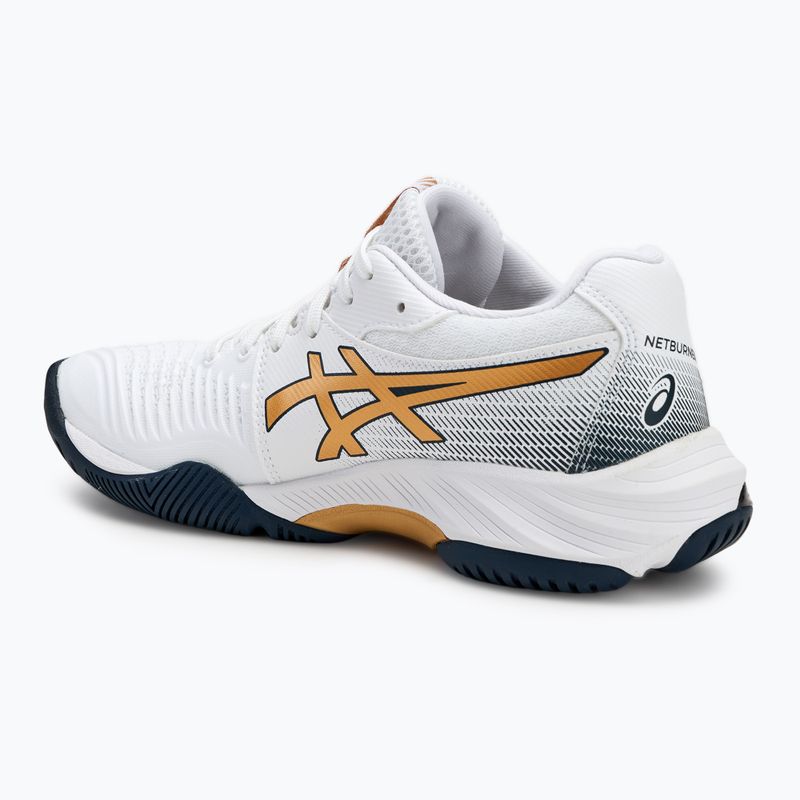 ASICS női cipő Netburner Ballistic FF 3 fehér/tiszta arany 3
