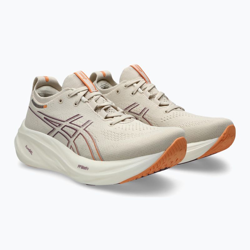 Női futócipő ASICS Gel-Nimbus 26 oatmeal/faded orange 10