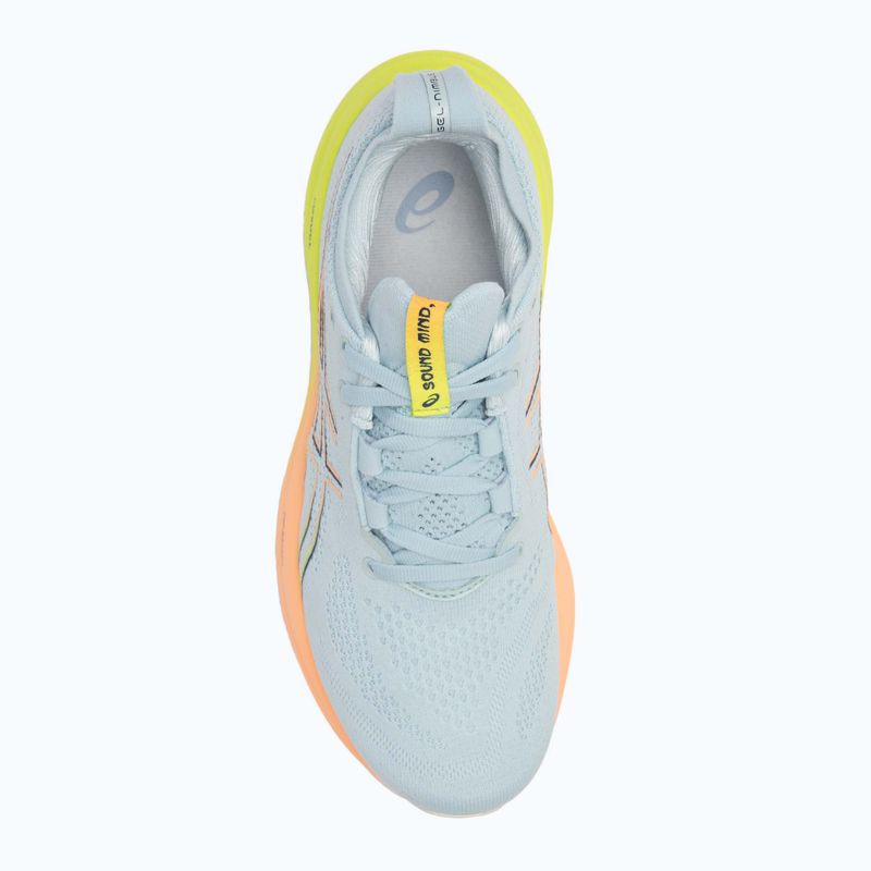 Női futócipő ASICS Gel-Nimbus 26 Paris cool grey/safety yellow 5