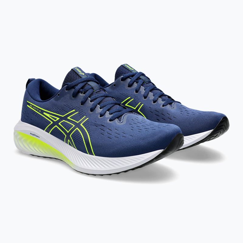 Férfi futócipő ASICS Gel-Excite 10 blue expanse/safety yellow 10