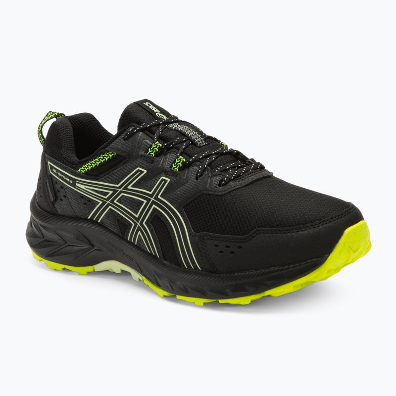 ASICS Gel-Venture 9 vízálló férfi futócipő fekete/hideg matcha