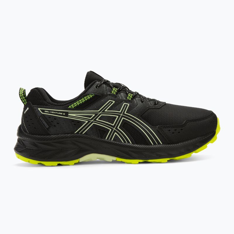 ASICS Gel-Venture 9 vízálló férfi futócipő fekete/hideg matcha 3