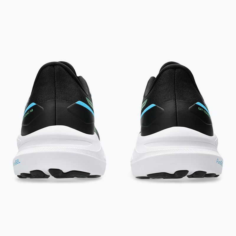 ASICS GT-1000 13 férfi futócipő fekete/digital aqua 11