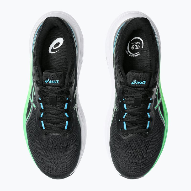 ASICS GT-1000 13 férfi futócipő fekete/digital aqua 12