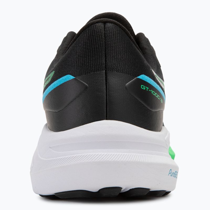 ASICS GT-1000 13 férfi futócipő fekete/digital aqua 6