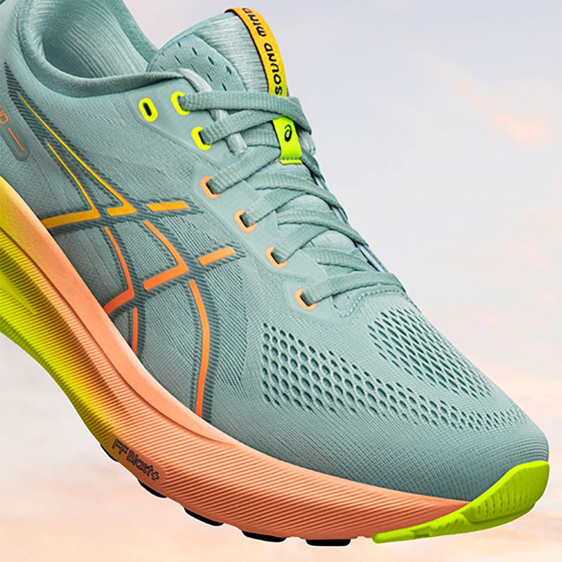 Női futócipő ASICS Gel-Kayano 31 Paris light celadon/safety yellow 13
