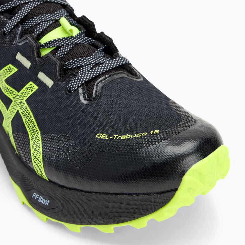 ASICS Gel-Trabuco 12 GTX férfi futócipő fekete/biztonsági sárga 7