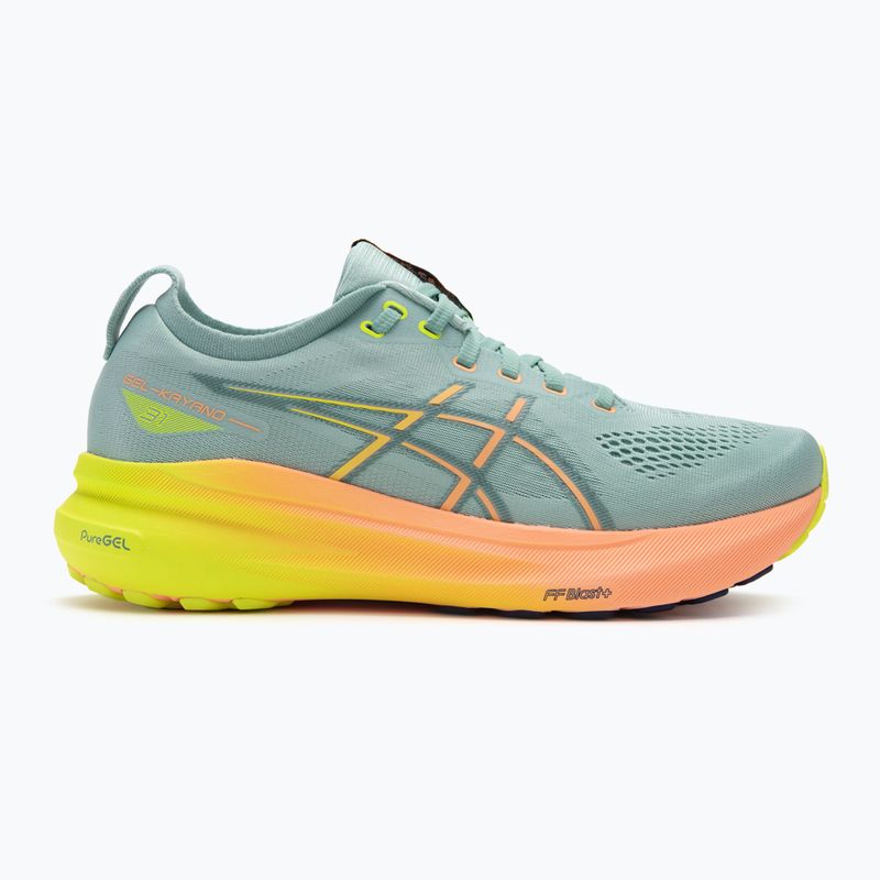 Férfi futócipő ASICS Gel-Kayano 31 Paris light celadon/safety yellow 2