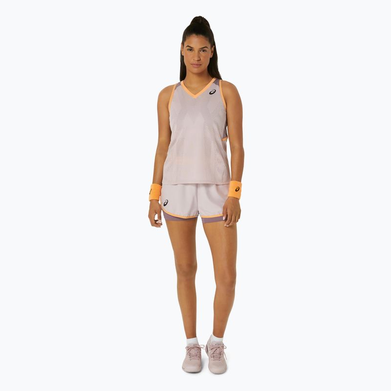 Női tenisz felső ASICS Match Actibreeze Tank vízválasztó rózsaszín ASICS Match Actibreeze Tank vízválasztó rózsa 2