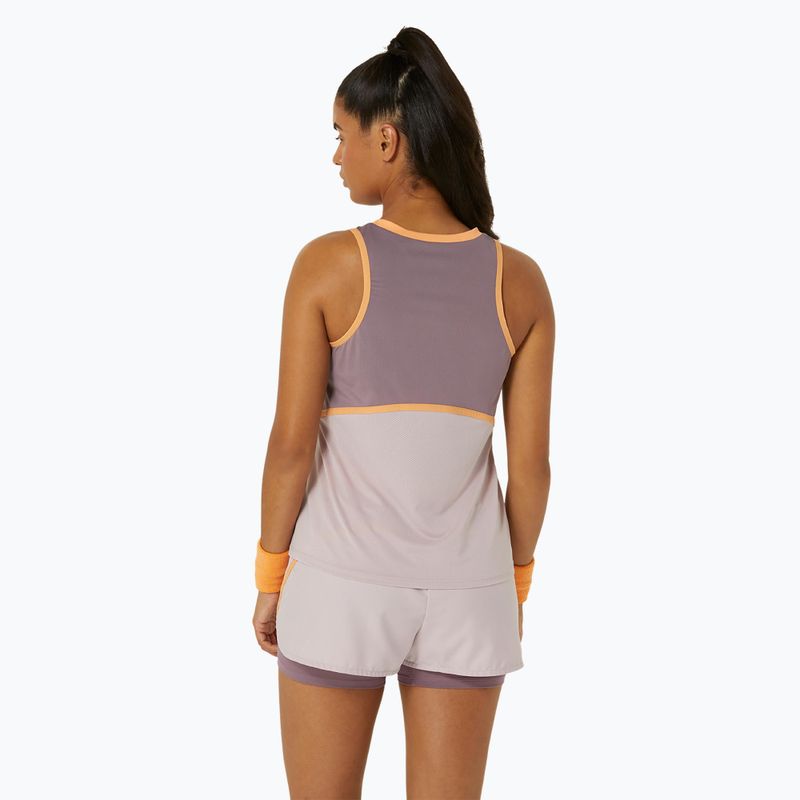 Női tenisz felső ASICS Match Actibreeze Tank vízválasztó rózsaszín ASICS Match Actibreeze Tank vízválasztó rózsa 3