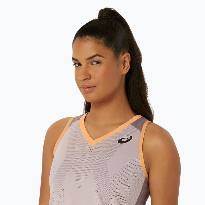 Női tenisz felső ASICS Match Actibreeze Tank vízválasztó rózsaszín ASICS Match Actibreeze Tank vízválasztó rózsa 4