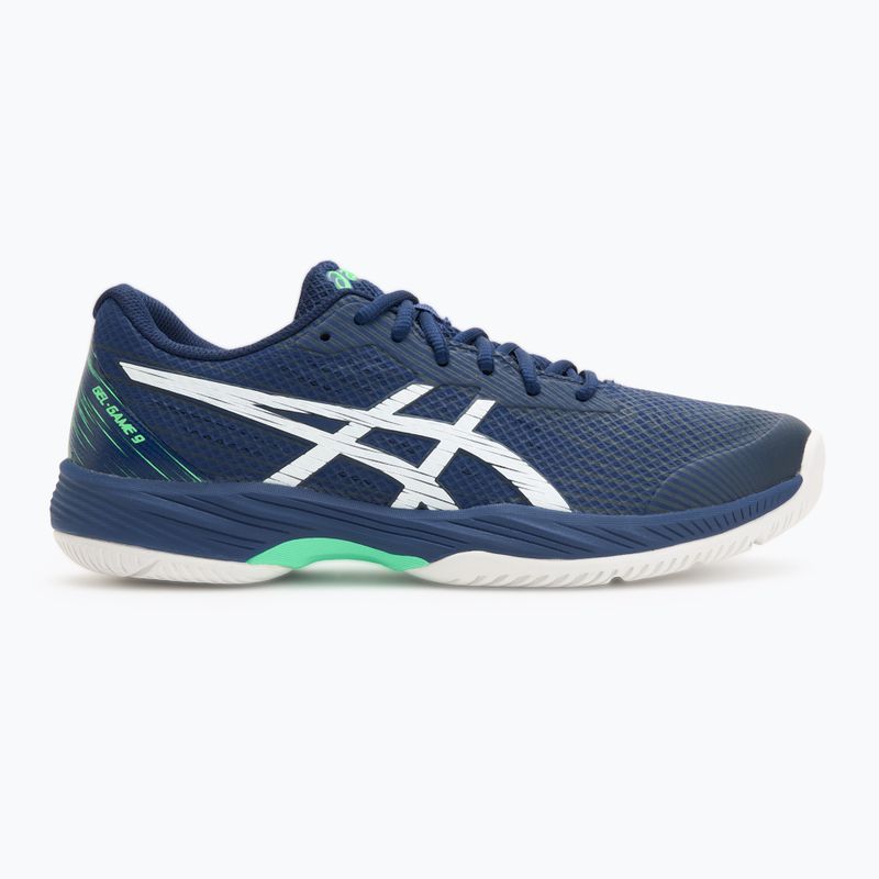 ASICS férfi tenisz cipő Gel-Game 9 kék expanse/fehér 2