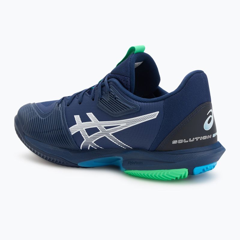 ASICS Solution Speed FF 3 Clay kék expanse/fehér férfi teniszcipő 3