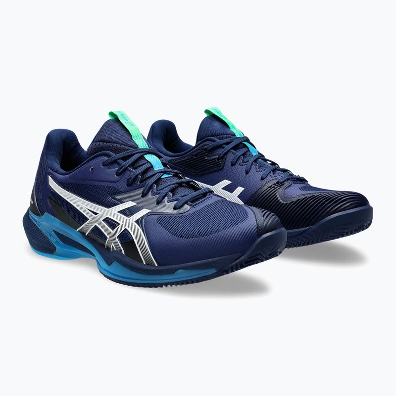 ASICS Solution Speed FF 3 Clay kék expanse/fehér férfi teniszcipő 10