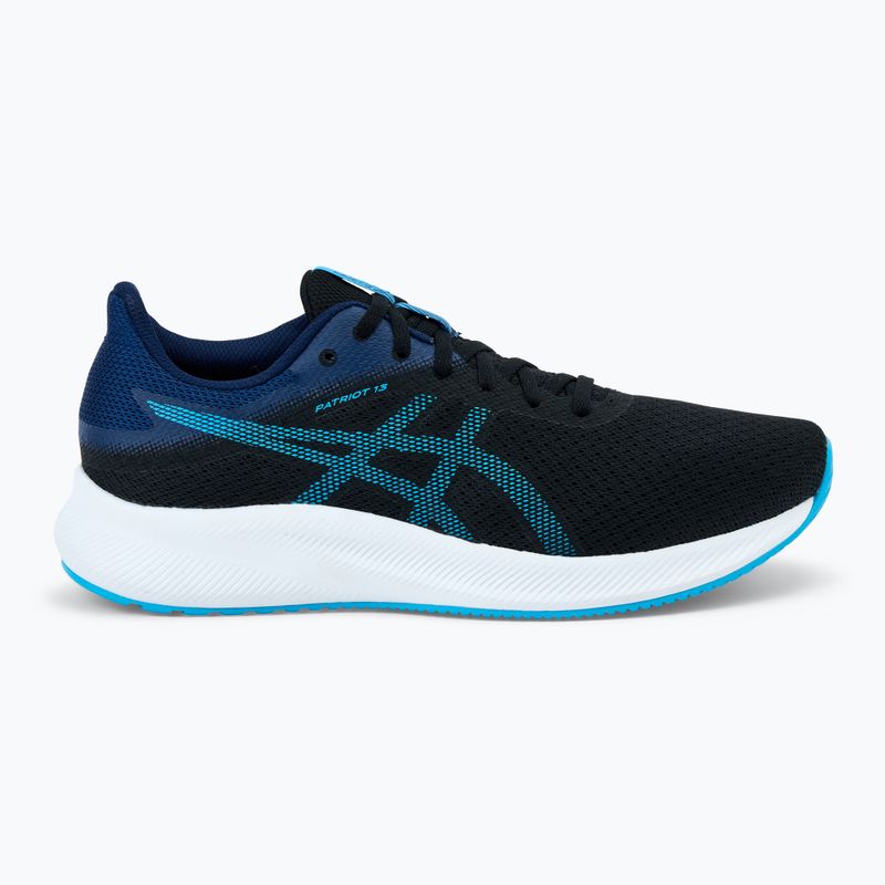 ASICS Patriot 13 férfi futócipő fekete/digital aqua 2