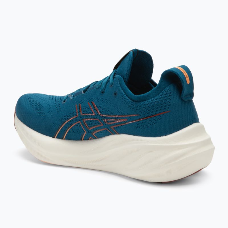 Férfi futócipő ASICS Gel-Nimbus 26 rich navy/faded orange 3