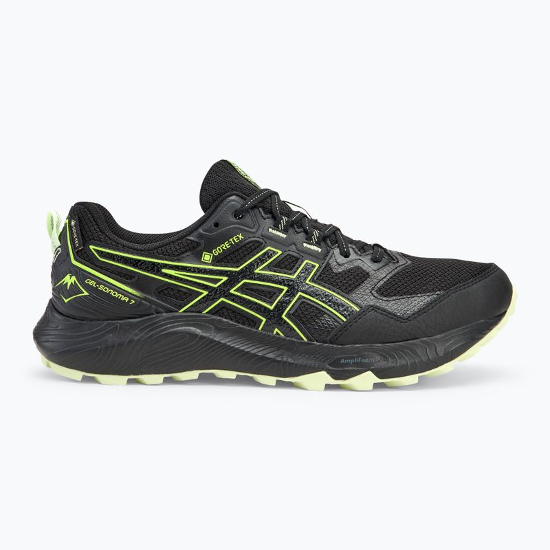 ASICS Gel-Sonoma 7 GTX férfi futócipő fekete/biztonsági sárga 2