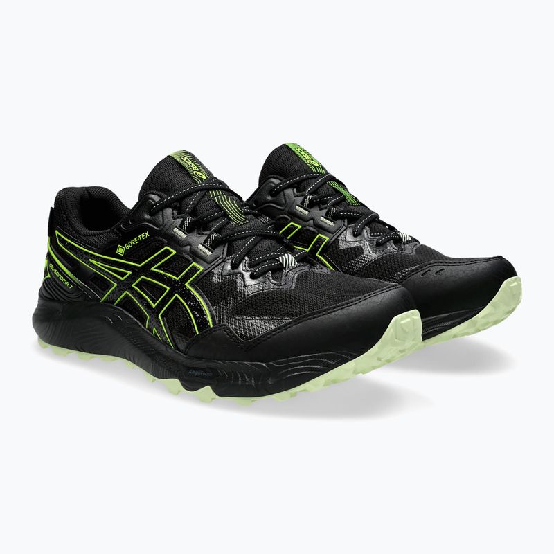 ASICS Gel-Sonoma 7 GTX férfi futócipő fekete/biztonsági sárga 10