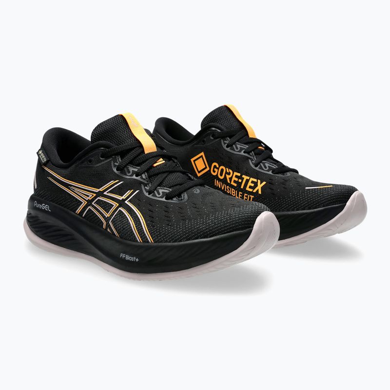 ASICS Gel-Cumulus 26 GTX női futócipő fekete/stadion narancssárga 10