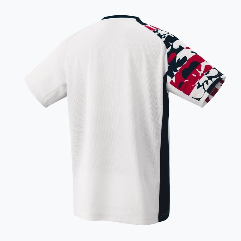 Férfi teniszpóló YONEX Crew Neck fehér CPM105043W 5