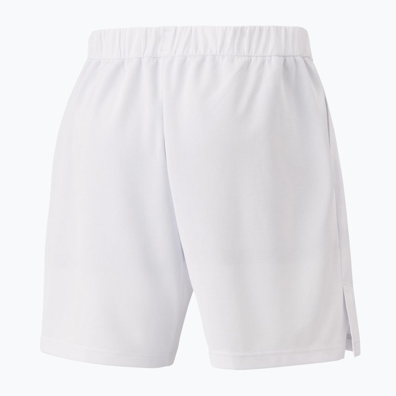 Férfi tenisz rövidnadrág YONEX Knit fehér CSM151383W 2
