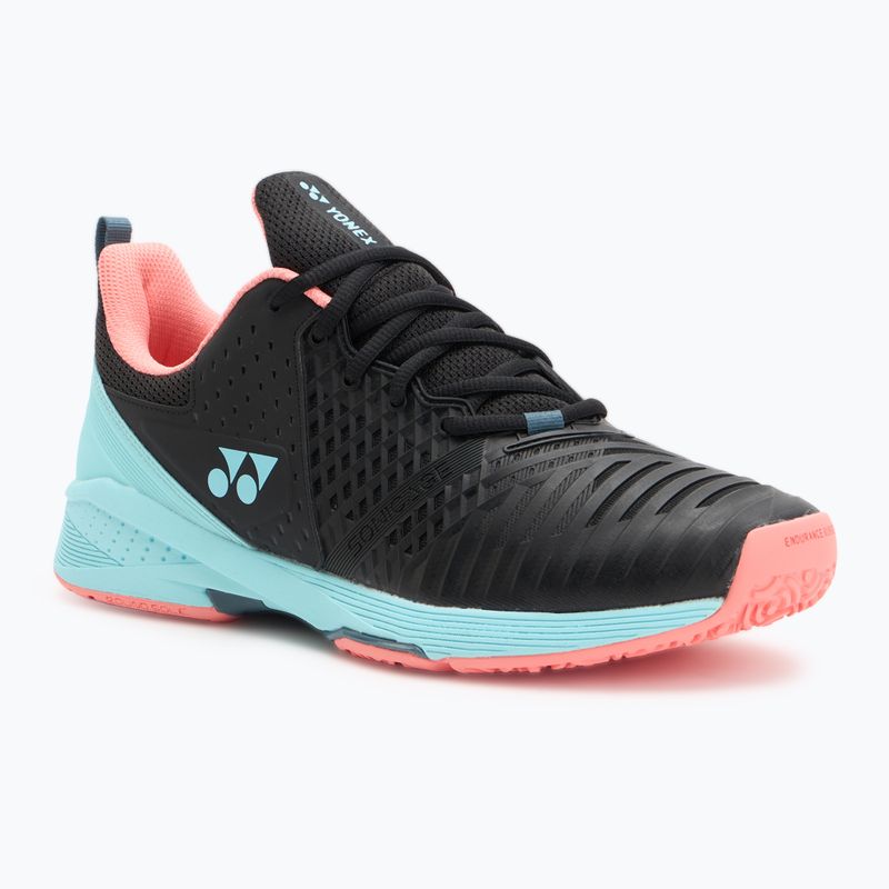 Férfi teniszcipő YONEX Sonicage 3 CL fekete/égszínkék