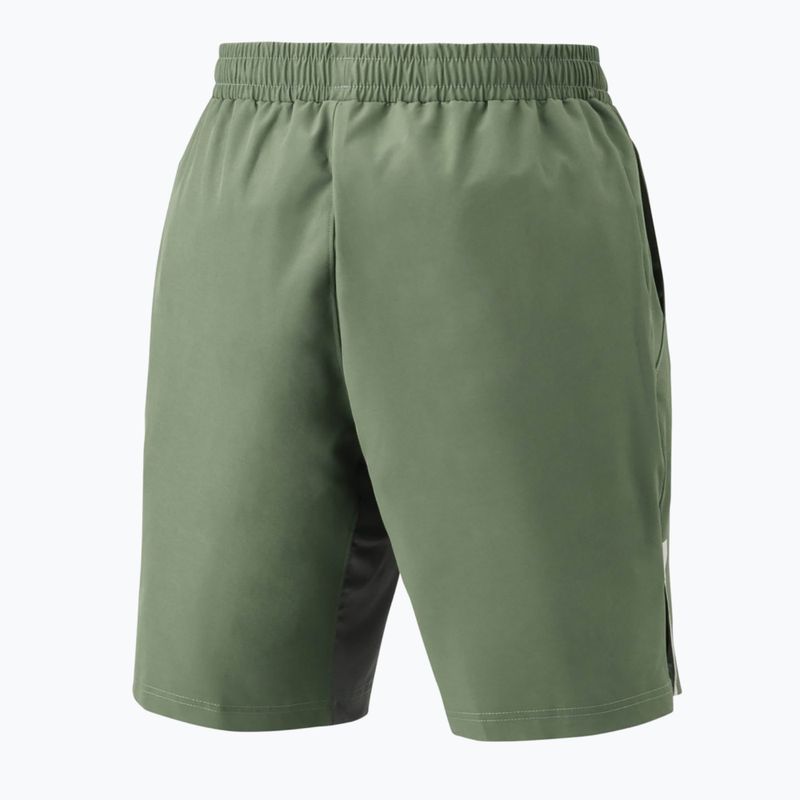 Férfi rövidnadrág YONEX 15163 Roland Garros olívazöld 2