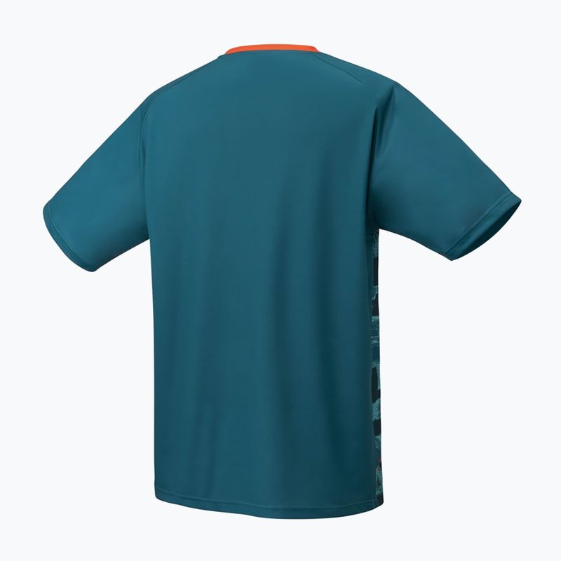Férfi teniszpóló YONEX 0034 Club kék/zöld 2