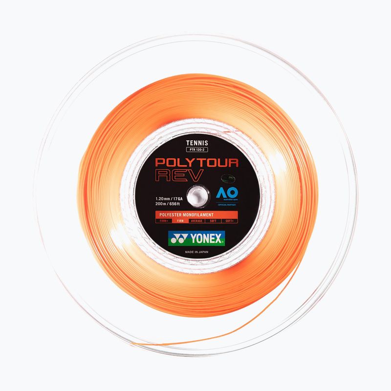 Tenisz húr YONEX Poly Tour Rev 120 szett 12 m újszerű