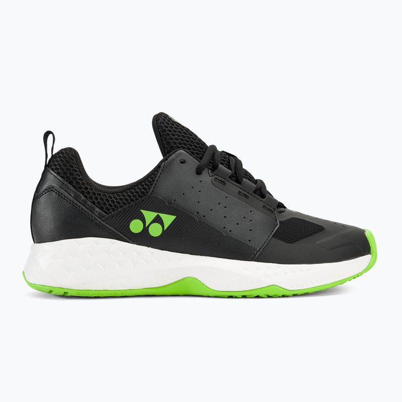 Férfi teniszcipő YONEX Lumio 4 fekete/lime zöld 2