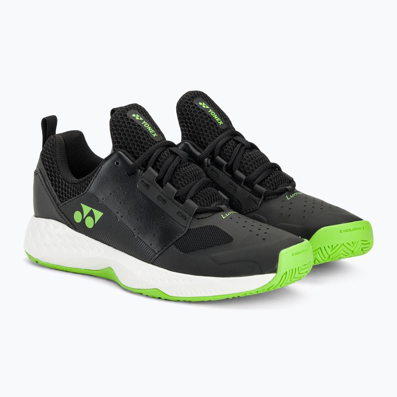 Férfi teniszcipő YONEX Lumio 4 fekete/lime zöld 4