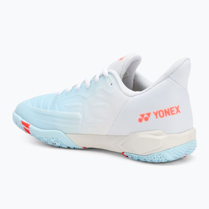 Női cipő YONEX Cascade Drive 2 white/ water blue 3