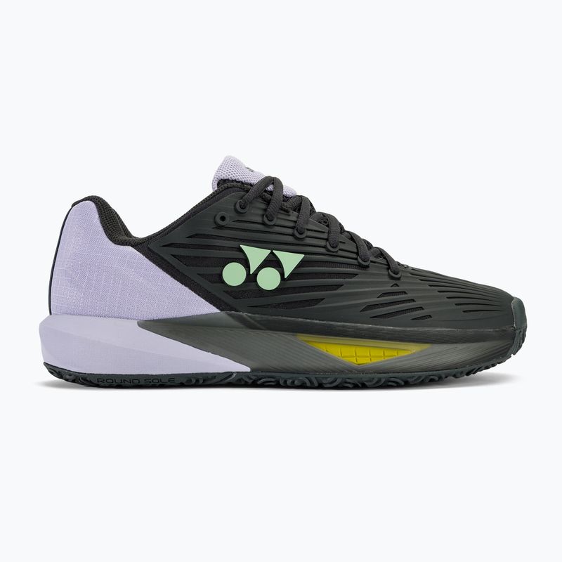 YONEX Eclipson 5 CL férfi teniszcipő fekete/lila 2