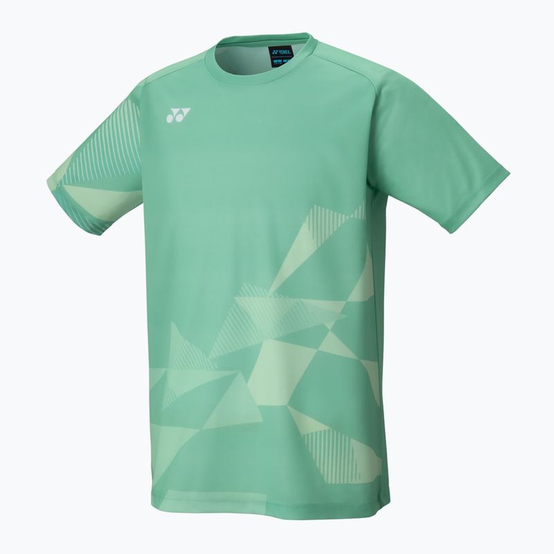 Férfi teniszpóló YONEX 16744 Practice tiszta menta