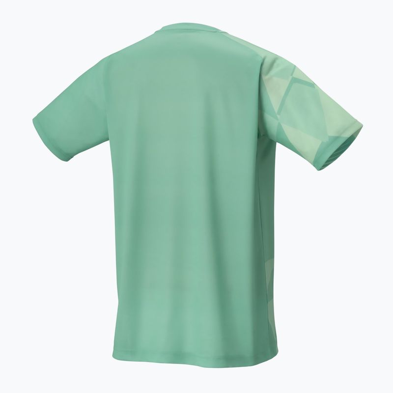 Férfi teniszpóló YONEX 16744 Practice tiszta menta 2