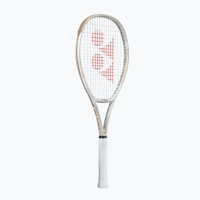 Teniszütő YONEX Vcore 100 homok bézs színű teniszütő 6