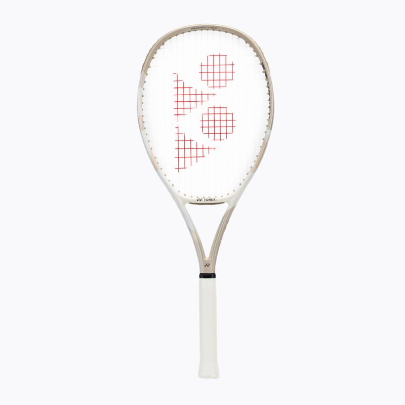 Teniszütő YONEX Feel homok bézs színű teniszütő