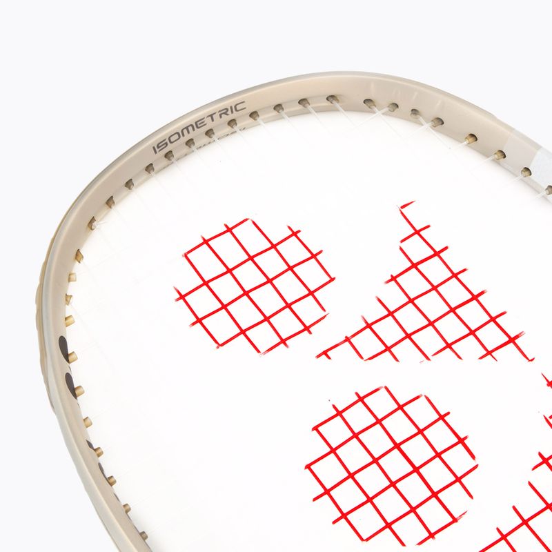Teniszütő YONEX Feel homok bézs színű teniszütő 5