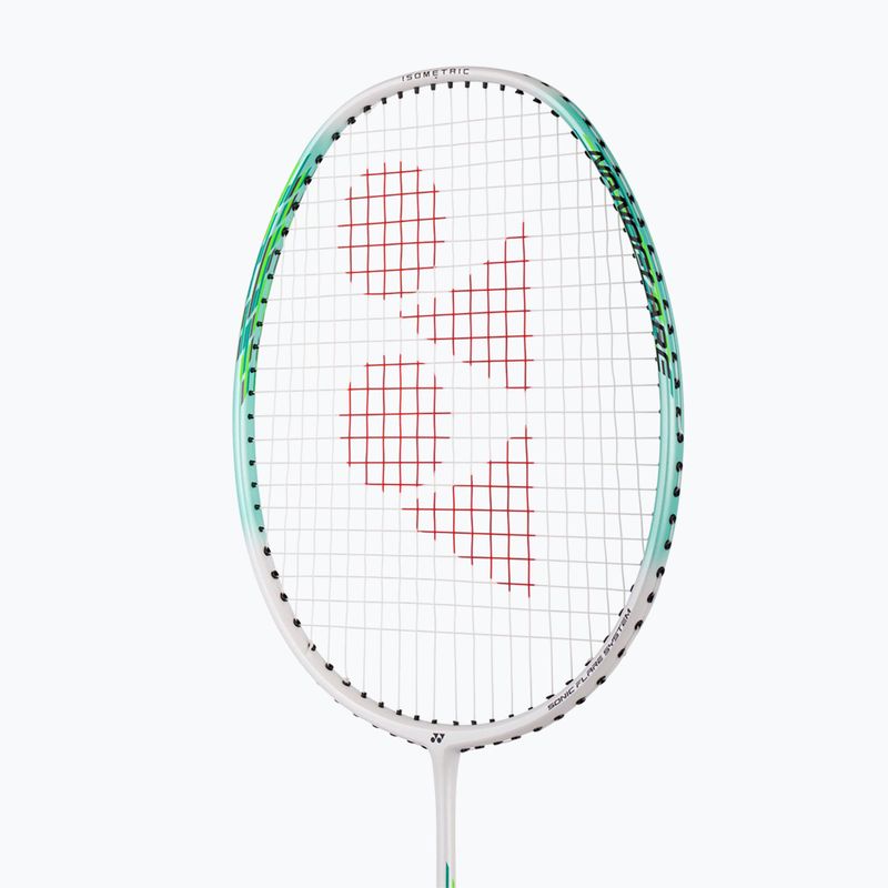 YONEX tollaslabda ütő Nanoflare 001 Feel 2025 fehér/ menta 3