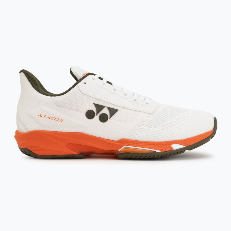 Férfi teniszcipő YONEX Power Cushion Ad-Accel white/orange 2