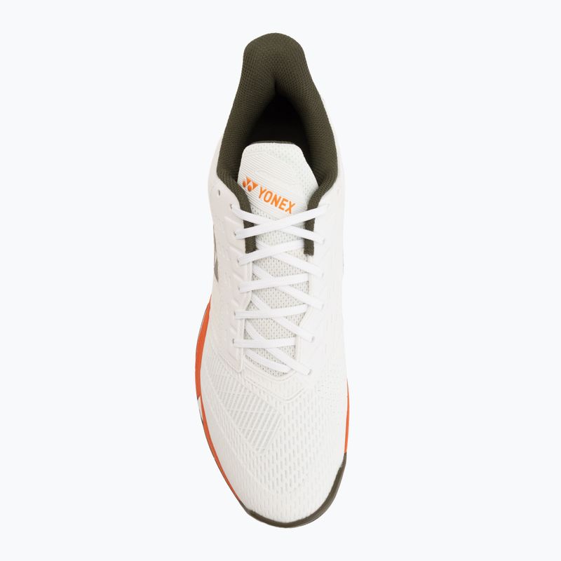 Férfi teniszcipő YONEX Power Cushion Ad-Accel white/orange 5