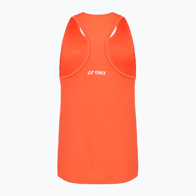 Női teniszpóló YONEX 16853 Practice Tank In cyber orange 2