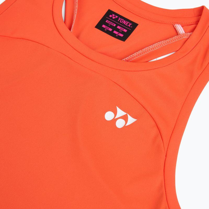 Női teniszpóló YONEX 16853 Practice Tank In cyber orange 3
