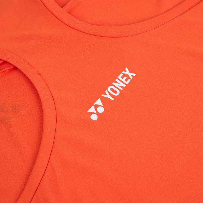Női teniszpóló YONEX 16853 Practice Tank In cyber orange 4